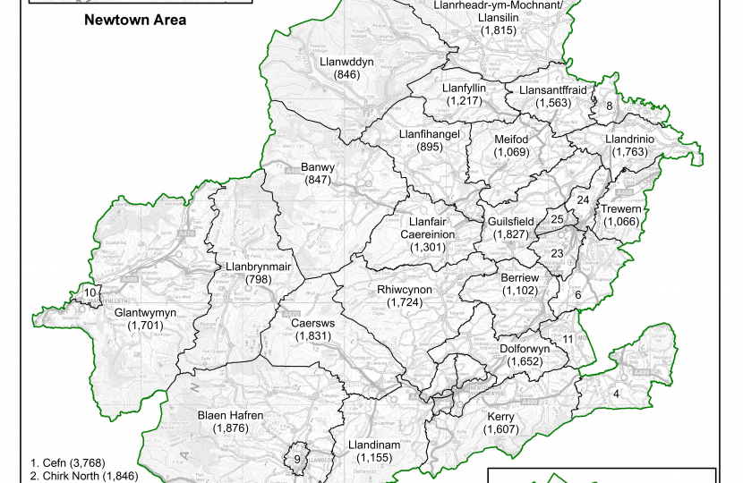 Montgomeryshire and Glyndwr