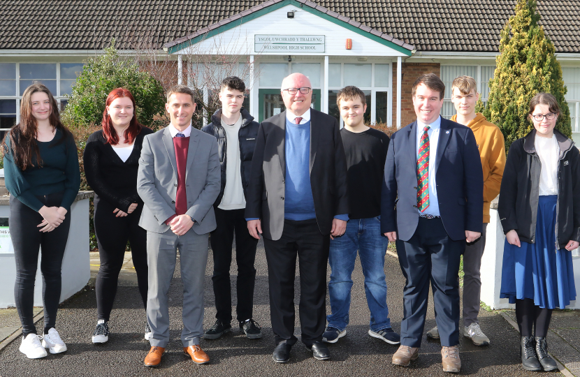 Visit to Welshpool High School