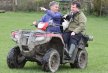 Craig and Cllr Aled Davies at his farm