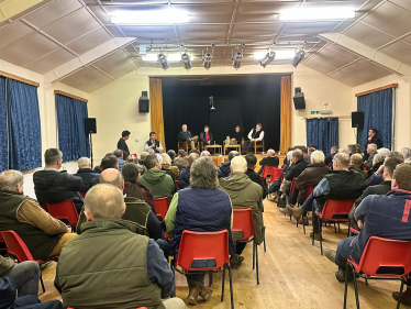 Llangedwyn public meeting